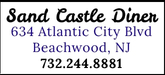 Sand Castle Diner Sponsorship Banner